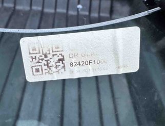 KIA Sportage 4 generation (2016-2022) Стекло передней правой двери 82420F1000,E00029220T,43R00049 22665869