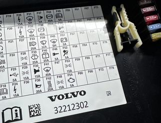 VOLVO V60 2 generation (2018-2023) Блок предохранителей 31398001,31398000,32212302 32852072