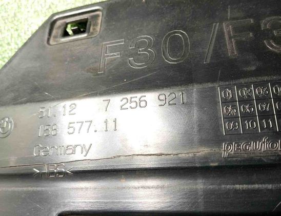 BMW 3 Series F30/F31 (2011-2020) Aizmugurē bampera balka 7256921 22477562