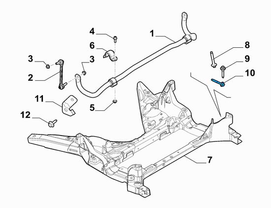 ALFA ROMEO Giulia 2 generation (2015-2024) Другие детали подвески 50544150,50534590,Fits,Left,Right,SIdes 25631861