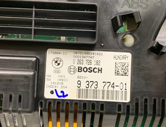 BMW X5 F15 (2013-2018) Instrumentu panelis/spidometrs 9373774,0263726182 33071512