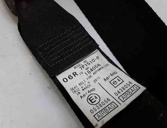 TOYOTA Avensis T27 1 generation (1995-2010) Front Right Seatbelt 7P1510P,184056,E40538056 25510651