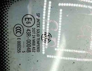 VOLKSWAGEN Golf Plus 1 generation (2004-2009) Front door glass rail E643R00048 25530446