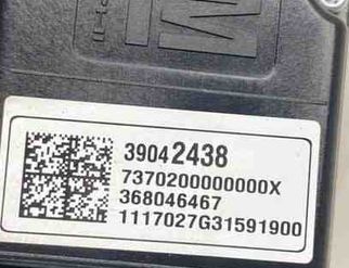 OPEL Astra K (2015-2021) Other Control Units 39042438,370200000000X,368046467 25558522