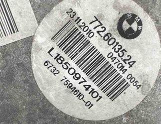 BMW 5 Series Gran Turismo F07 (2010-2017) Диффузор 7594610 32569144