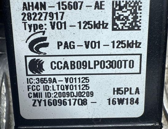 LAND ROVER Discovery Sport 1 generation (2014-2024) Immobiliser reader (aerial) 32784008