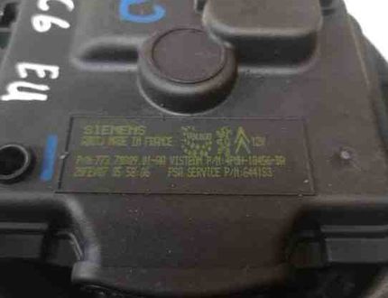 CITROËN C6 1 generation (2004-2012) Interior Heater 4PUH18456BA,7737080901AA 27038713