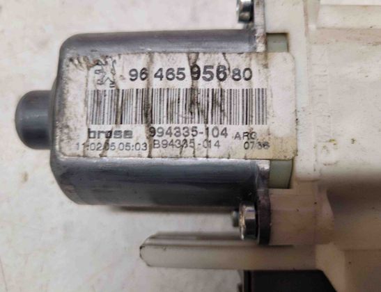 PEUGEOT 407 1 generation (2004-2010) Моторчик стеклоподъемника задней левой двери 999065103 28662069