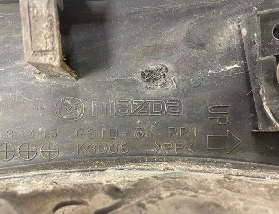 MAZDA 6 GH (2007-2013) Молдинг заднего левого крыла GS1D51 28695671