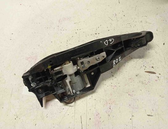 PEUGEOT 208 Peugeot 208 (2012-2015) Aizmugurējo labo durvju ārējais rokturis 28707534