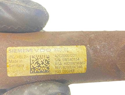 RENAULT Clio 3 generation (2005-2012) Топливная рейка H8200296867 28782461