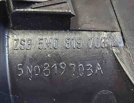 VOLKSWAGEN Golf Plus 1 generation (2004-2009) Instrumentu paneļa gaisa kanāli 5M0819795A 32549665