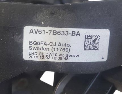 FORD C-Max 2 generation (2010-2019) Педаль сцепления AV617B633BA 32783810
