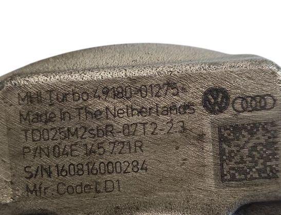 VOLKSWAGEN Golf 8 generation (2019-2023) Turbocharger 4918001275 32786769