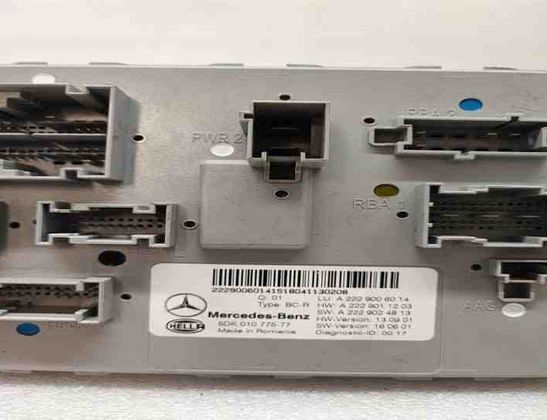 MERCEDES-BENZ GLC Coupe C253 (2016-2019) Komforta vadības bloks A2229006014 27440065