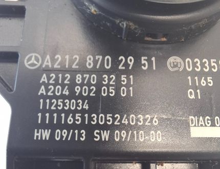 MERCEDES-BENZ E-Class W212/S212/C207/A207 (2009-2016) Дисплей управления навигацией A2128702951 33009176