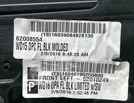 DODGE Durango 3 generation (2010-2024) Обшивка передней левой двери 7458940,16039084828130,62008554,6XC397A8AC,62010249,1TA83TRM,62662D 32685664