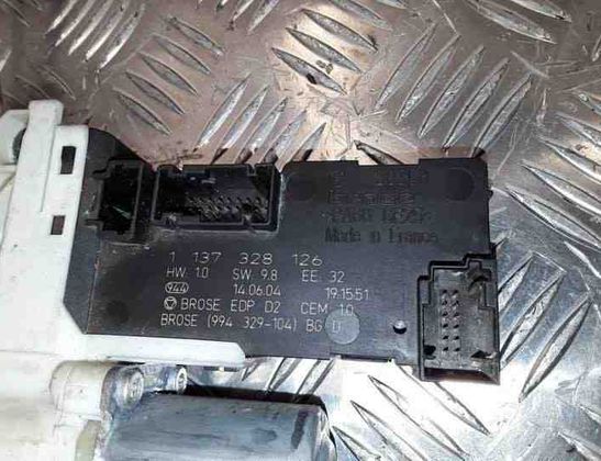 PEUGEOT 407 1 generation (2004-2010) Priekšējo kreiso durvju logu pacēlājs 994327102,0130822201,994651101 20727238