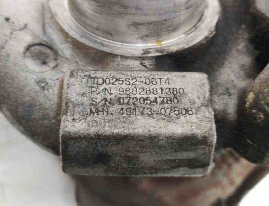 CITROËN Berlingo 1 generation (1996-2012) Tурбина 9682881380,072054780,4917307506 20758989