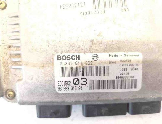 CITROËN C5 1 generation (2001-2008) Motora vadības bloks 9650931580 30776265