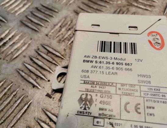 BMW 7 Series E38 (1994-2001) ЦАС/ЕWС 6905667 18187142