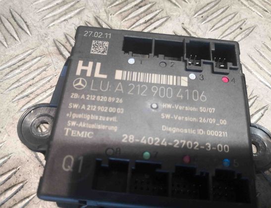 MERCEDES-BENZ E-Class W212/S212/C207/A207 (2009-2016) Rear Left Door Control Unit 2129004106,A2129004106 25110340