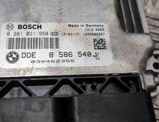 BMW X5 F15 (2013-2018) Блок управления двигателем 8586540 18306453
