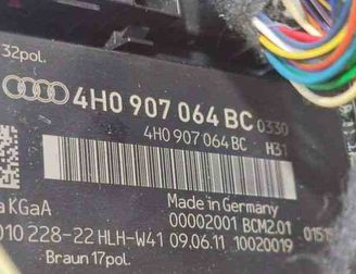 AUDI A7 C7/4G (2010-2020) Komforta vadības bloks 4H0907064 31256942