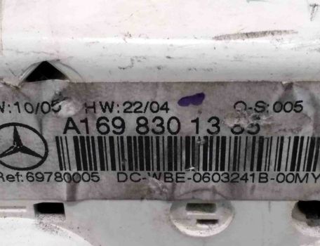 MERCEDES-BENZ B-Class W245 (2005-2011) Other Control Units A1698301385 27534588