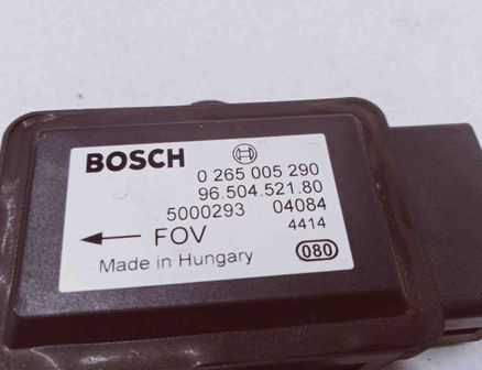 PEUGEOT 307 1 generation (2001-2008) Acceleration Sensor 9650452180 27605661