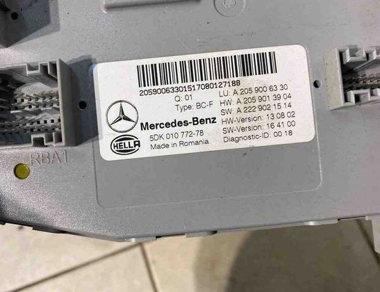 MERCEDES-BENZ GLC Coupe C253 (2016-2019) Komforta vadības bloks A2059006330,A2229021514,A2059013904 32707603