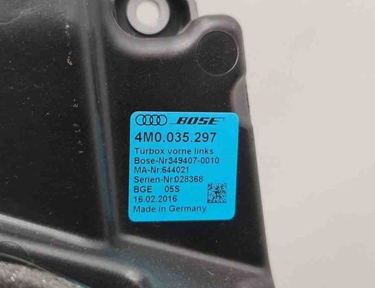 AUDI Q7 4M (2015-2024) Аудио система 4M0035416B,4M0035416A,4M0035298,4M0035297,4M0035411B 32709167