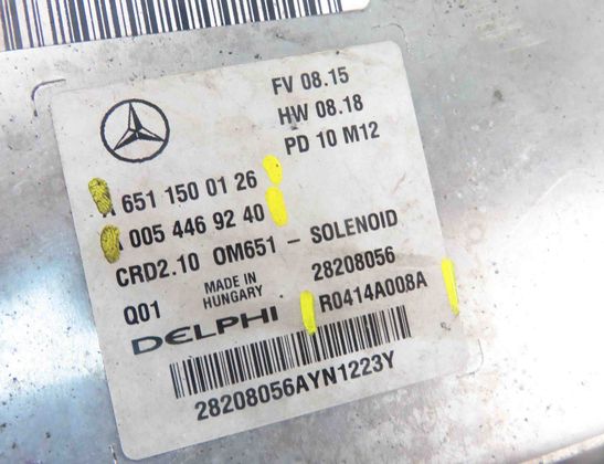 MERCEDES-BENZ C-Class W204/S204/C204 (2004-2015) Vadības bloks 6511500126,0054469240,R0414A008A 29856726