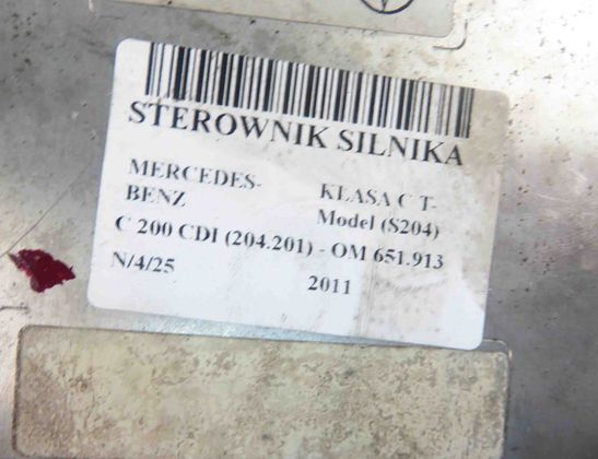 MERCEDES-BENZ C-Class W204/S204/C204 (2004-2015) Vadības bloks 6511500126,0054469240,R0414A008A 29856726