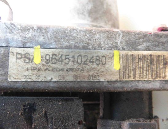 PEUGEOT 307 1 generation (2001-2008) Elektriskā stūres pastiprinātāja sūknis 9654102480 31421832