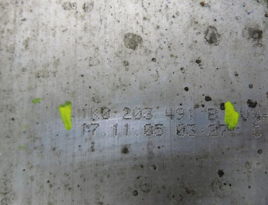 VOLKSWAGEN Golf 5 generation (2003-2009) Fuel cooler (radiator) 1K0203491,1K0201898 32631129
