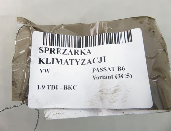 VOLKSWAGEN Passat B6 (2005-2010) Gaisa kondicionēšanas sūknis 1K0820803S 32791006