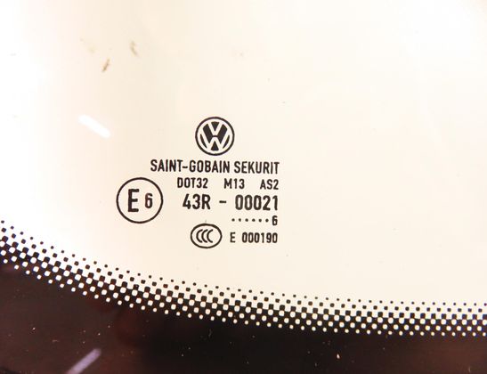 VOLKSWAGEN Passat B6 (2005-2010) Стекло правого заднего бока 32791855
