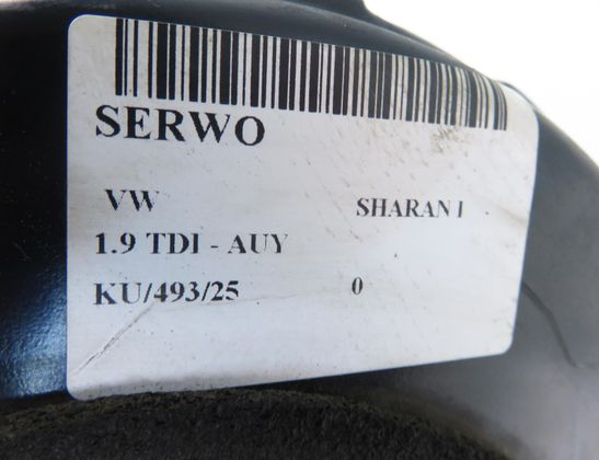 VOLKSWAGEN Sharan 1 generation (1995-2010) Вакуумный усилитель тормозов 7M3612100K,3M212B195DB,03785947014 33033327