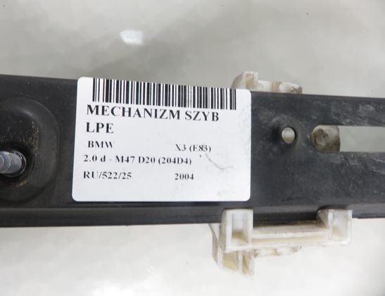 BMW X3 F25 (2010-2017) Front Left Door Window Regulator 6925963 33062308