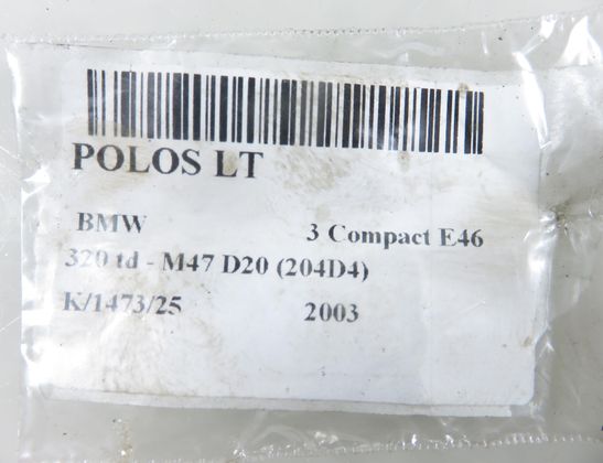 BMW 3 Series E46 (1997-2006) Aizmugurējā kreisā pusass 7512143 33062358