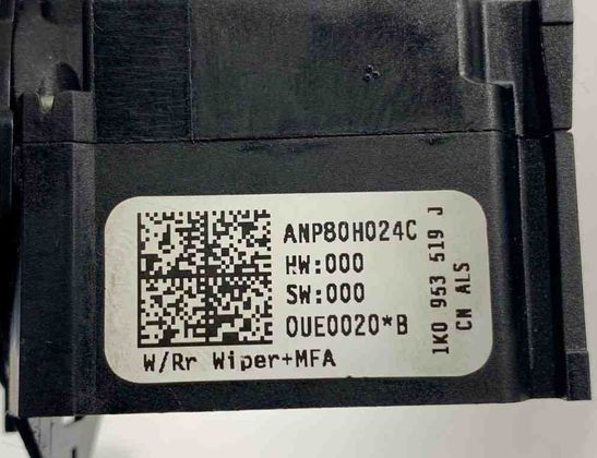 SEAT Altea 1 generation (2004-2013) Управление стеклоочистителями 1K0953519J 30670392