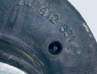 VOLKSWAGEN Golf Plus 2 generation (2009-2014) Priekšējā kreisā amortizatora kronšteins 1K0412331C 30676792