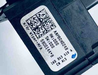 SEAT Leon 2 generation (2005-2012) Stikla tīrītāja rokturis 1K0953519A 30682066