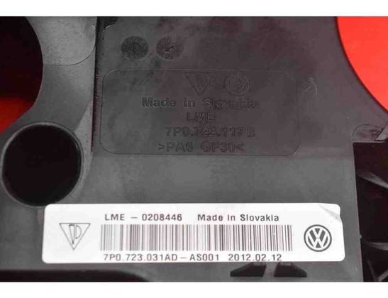 VOLKSWAGEN Touareg 2 generation (2010-2018) Педаль газа 7P0723117B 27686677