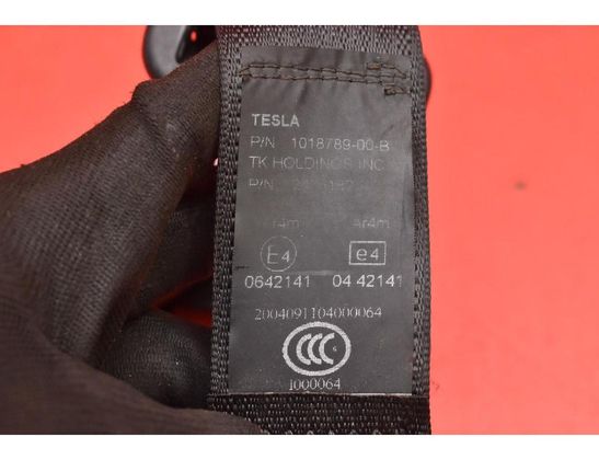 TESLA Model S 1 generation (2012-2024) Seatbelts 1018789-00-B 32691869