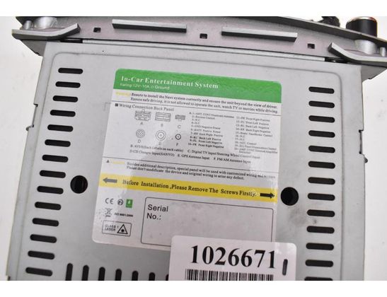 SUBARU Outback 4 generation (2009-2014) Music Player With GPS 33052593