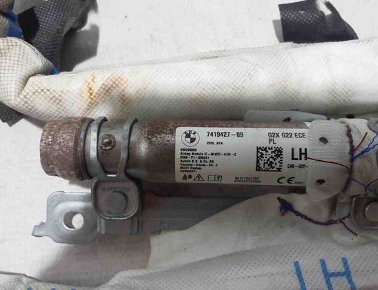 BMW 4 Series G22, G23, G26 (2020-2023) Kreisās puses jumta gaisa spilvens 7419427 31152583