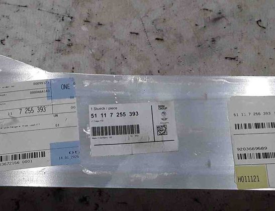 BMW 3 Series F30/F31 (2011-2020) Priekšējā bampera balka 7255393 31845333