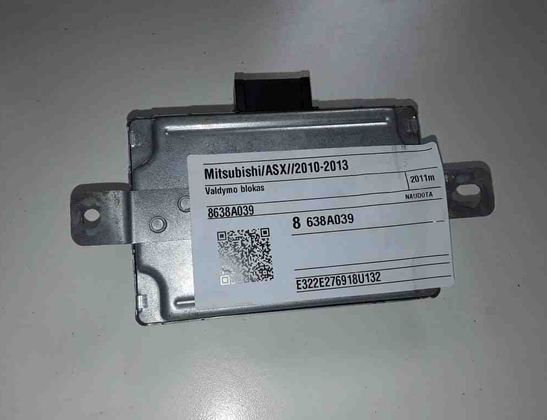 MITSUBISHI ASX 1 generation (2010-2020) Other Control Units 8638A039 27820357